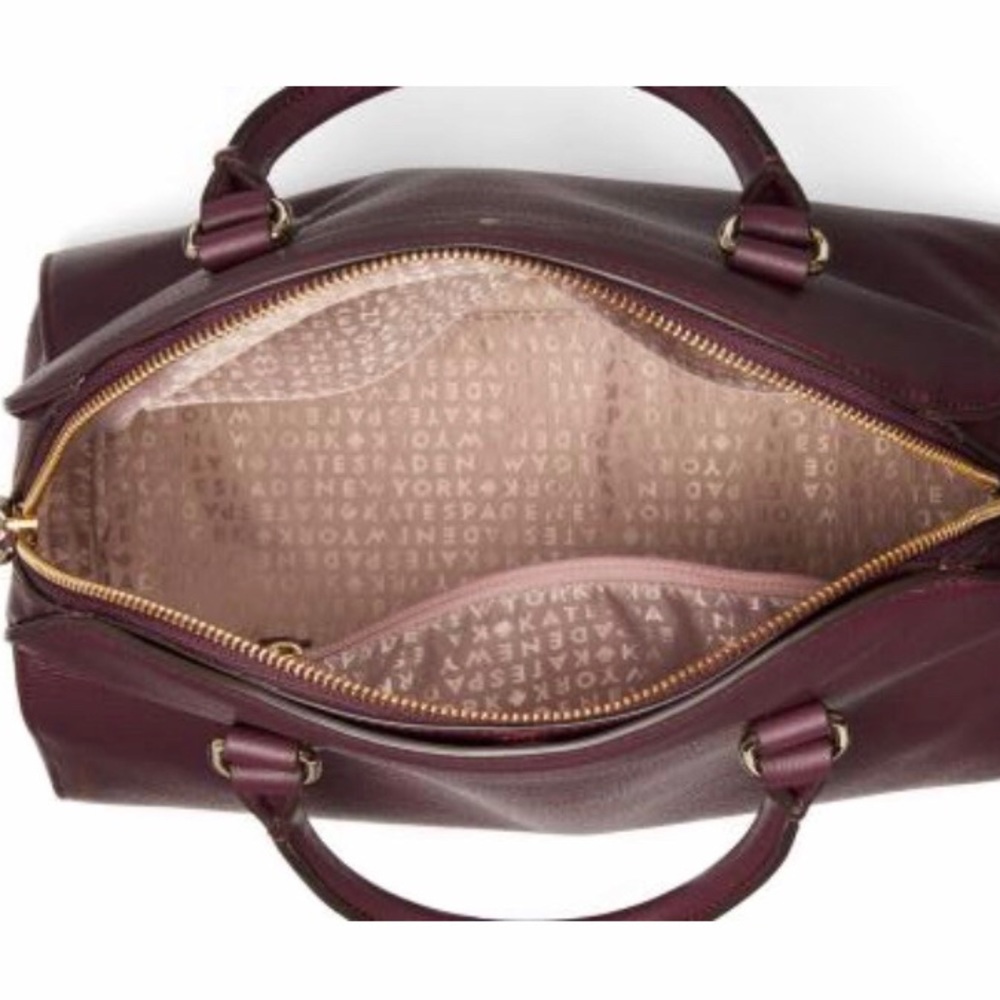 Take 40% Off Kate Spade ♠️ Reiley Larchmont Avenue Satchel NWTs - Picture 6 of 12